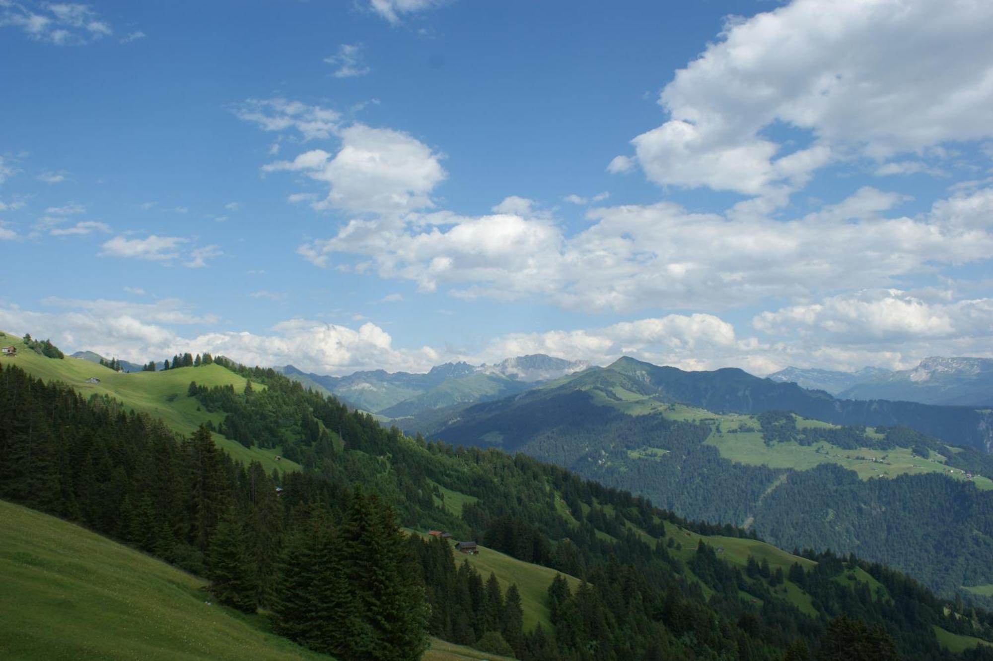 Gaestehaus Alpina In Fanas Buitenkant foto