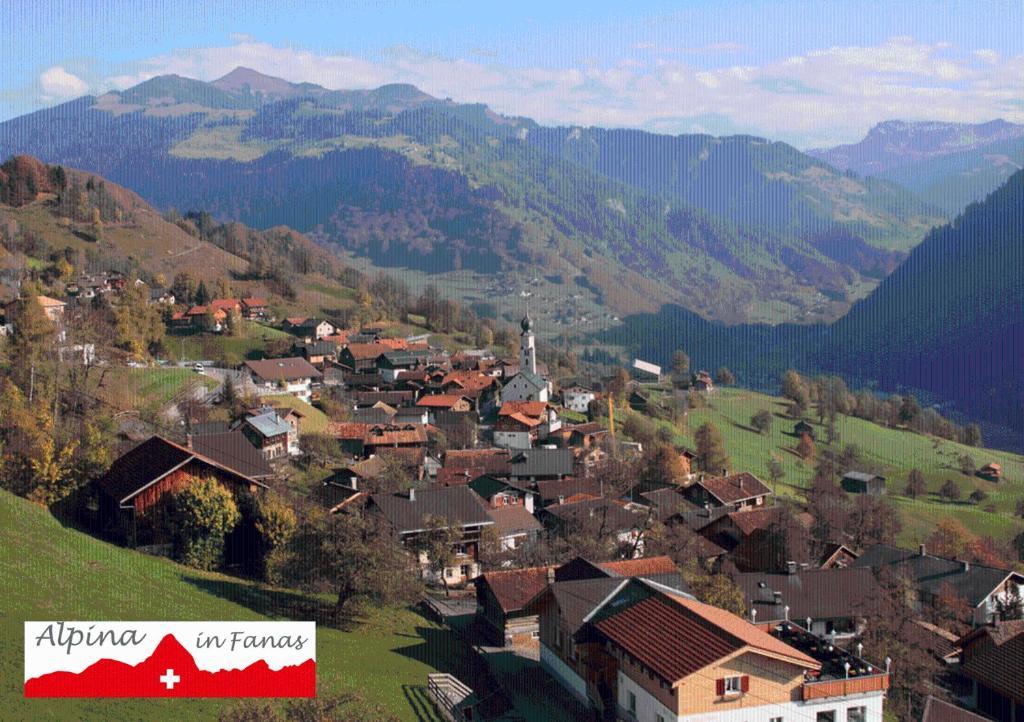 Gaestehaus Alpina In Fanas Buitenkant foto